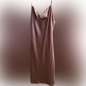 Chic Mauve Slip Dress